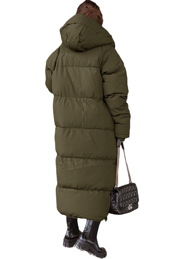 ジャケット・アウター Th products LONG PADDED COAT Amazon.com: Tankaneo Womens Hooded Long Quilted Coat Maxi